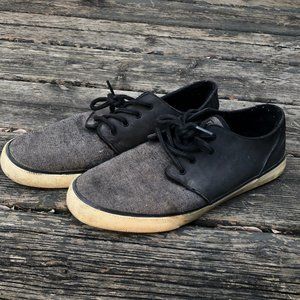 Men's Black DC Lace Up Skate Shoe